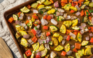 Sheet Pan Pesto Chicken