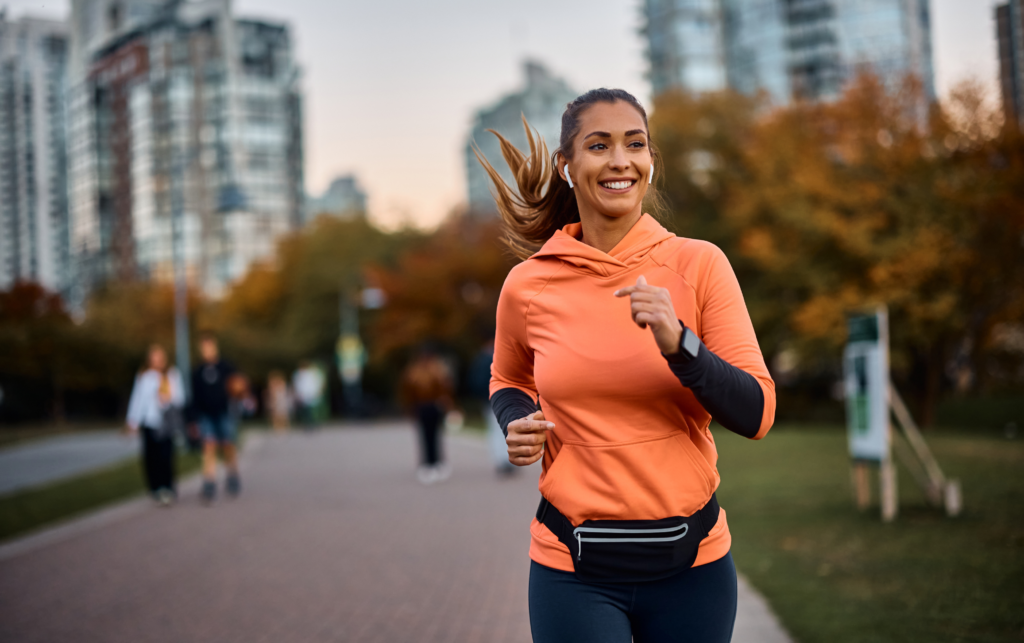 A Woman Jogging After Getting Her Semaglutide Dosage for Weight Loss