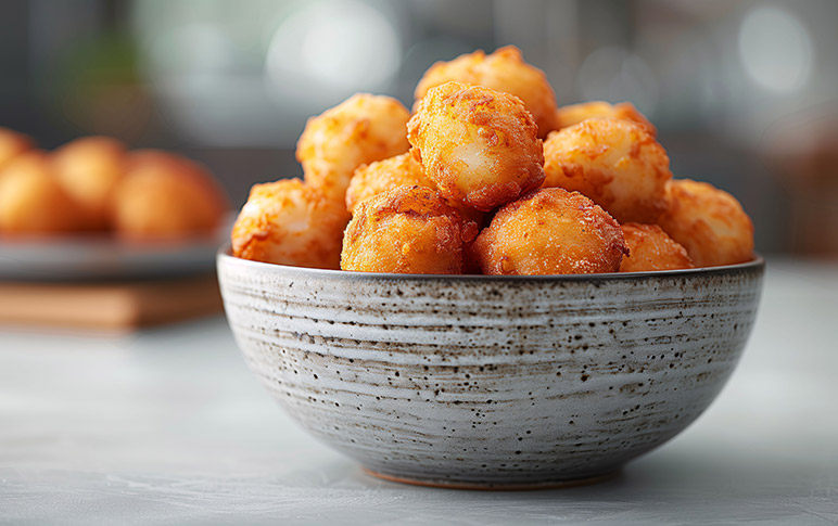 Cheesy tots