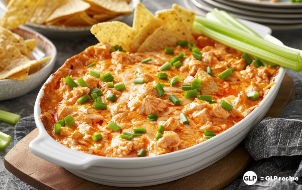 Protein-Packed Cottage Cheese Buffalo Dip for a Healthy Snack