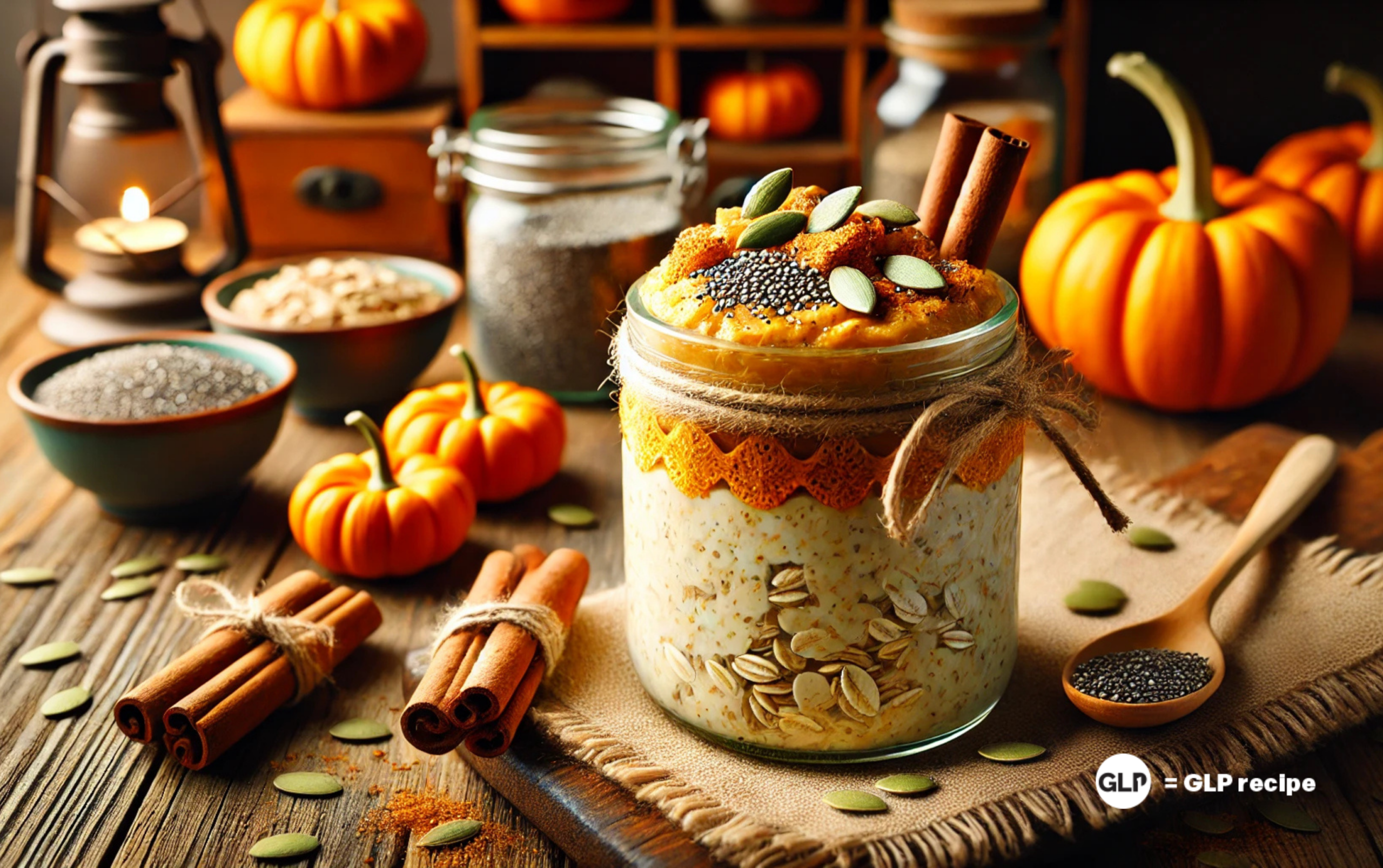 Pumpkin & Chia Overnight Oats