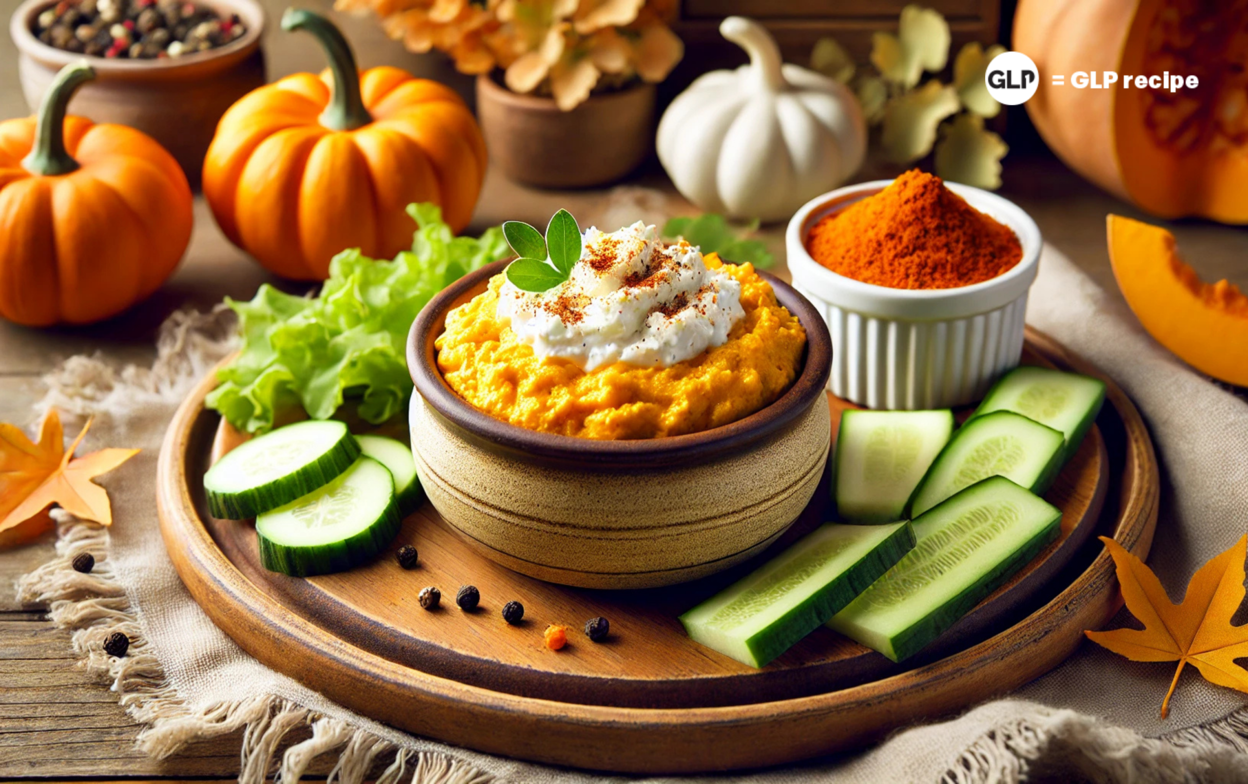 Pumpkin & Cottage Cheese Dip