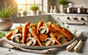 Roasted Carrots & Mushrooms