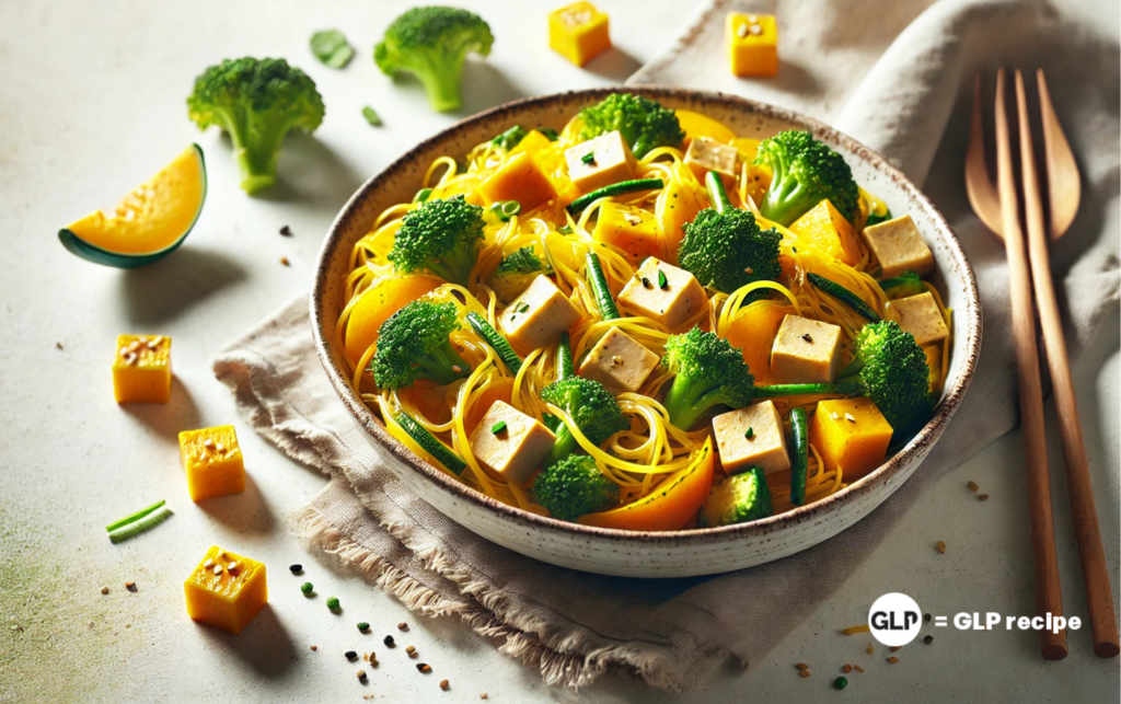 Spaghetti Squash and Tofu Stir-Fry